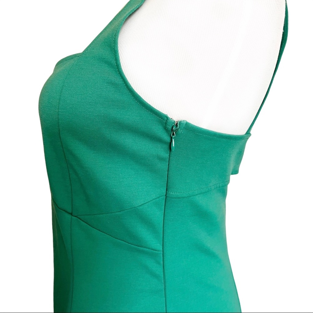 Skater Emerald Green Fit & Flare Cut Out  Sleeveless Green Flirty JustFa… - Picture 7 of 13